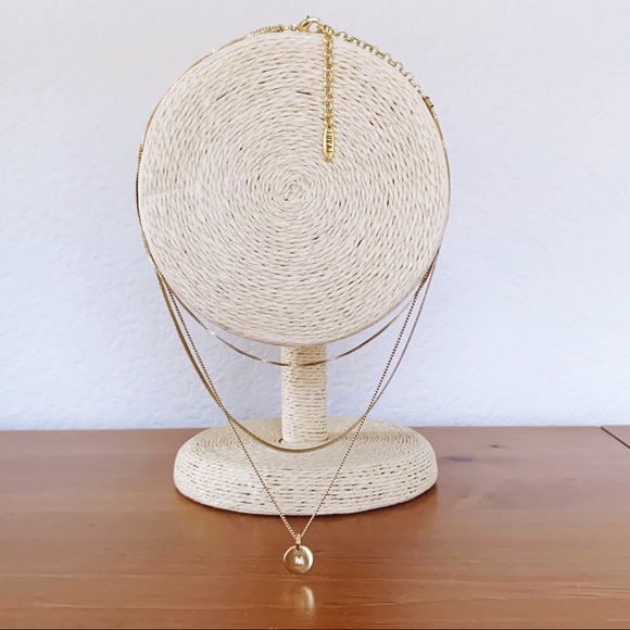 Luv Aj Jewelry - Luv Aj Layered Herringbone Chain Necklace
